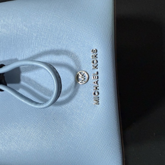 Michael Kors Light Blue Crossbody Bag - Picture 4 of 4